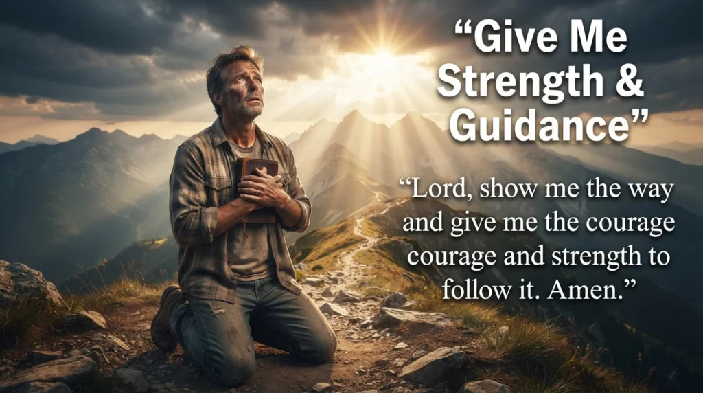 15 Powerful Prayers for Guidance, Wisdom & Direction