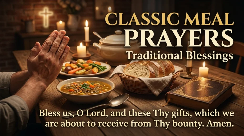 25 Prayers Before Meals for Every Occasion
