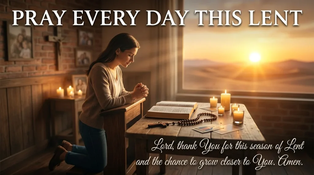 40 Days of Lent Prayers A Complete Daily Prayer Guide