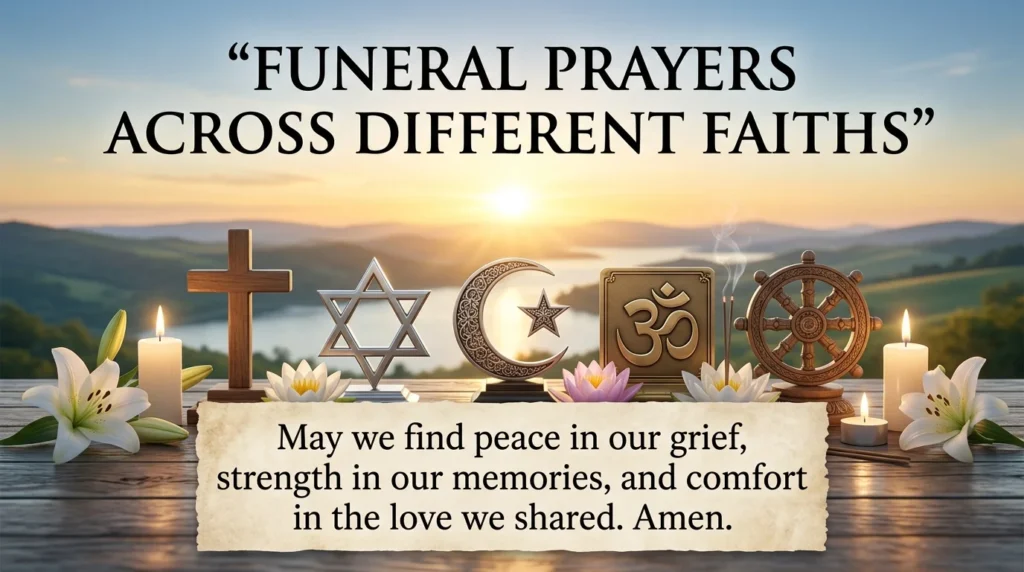 A Good Prayer to Start a Funeral Service