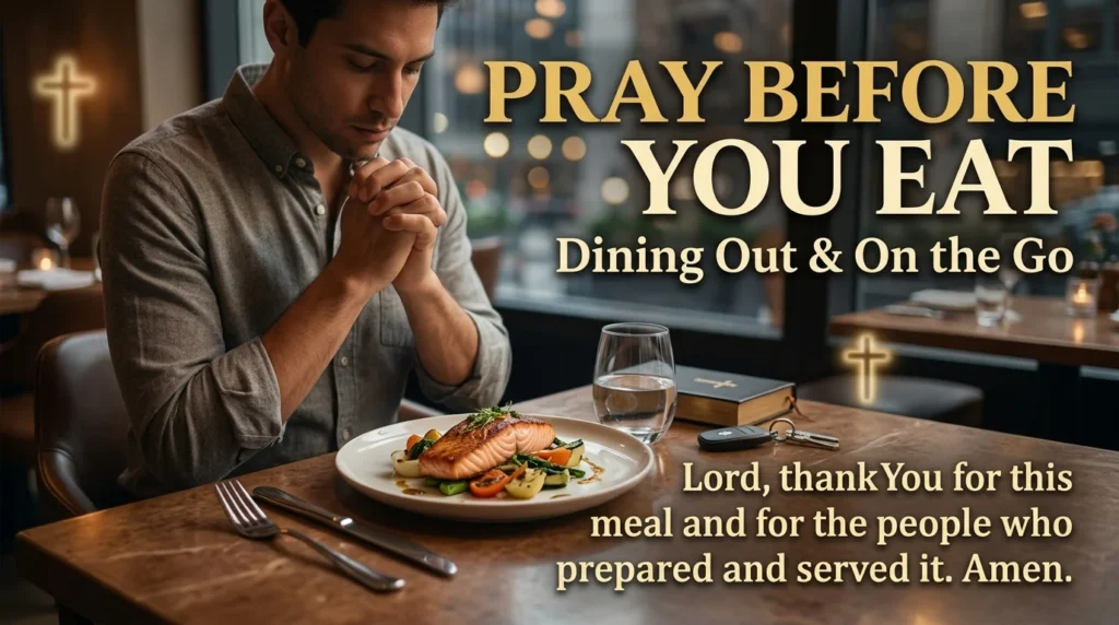 A Prayer for Eating Alone