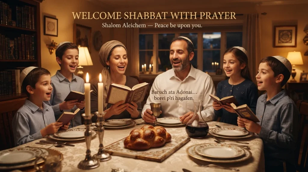 Friday Night Shabbat Prayers (Erev Shabbat)