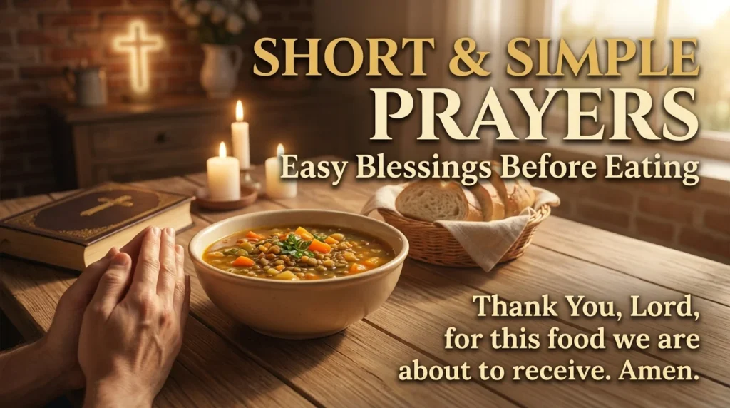 Why Pray Before Meals (The Meaning Behind Grace)