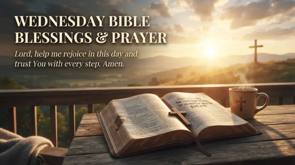 Bible Verses for Wednesday Blessings and Prayers