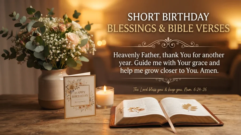 Birthday Blessings for Health and God's Favor