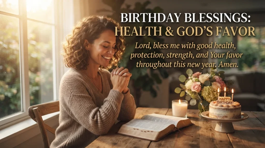 Birthday Prayers for Joy and Peac