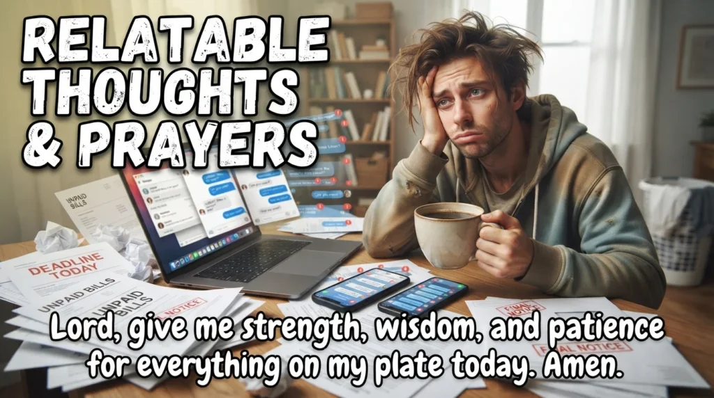 Funny Thoughts and Prayers Memes for Everyday Life