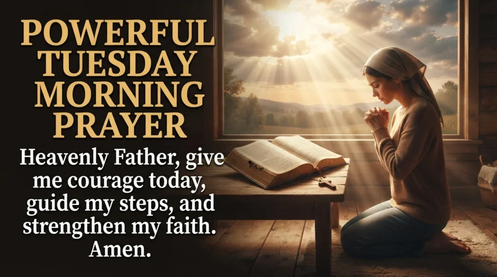 Good Morning Tuesday Blessings for a Blessed Day