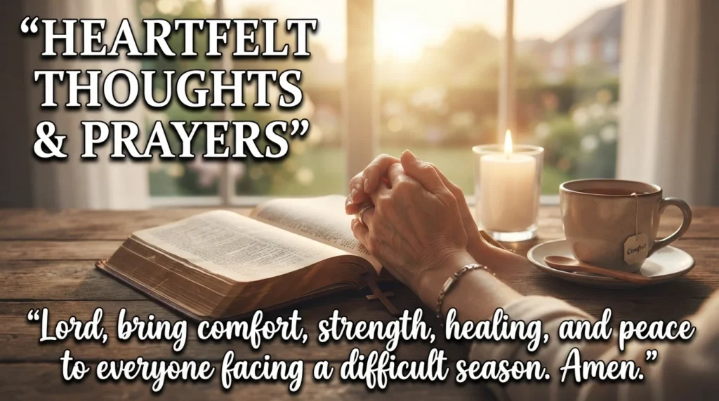 Heartfelt Thoughts and Prayers Memes and Captions