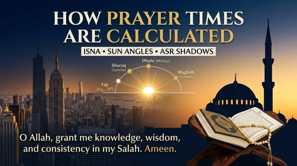 How to Pray on Time in New York City