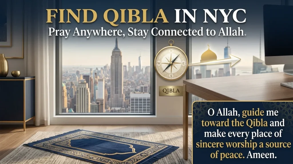 Today's NYC Prayer Times (Fajr, Dhuhr, Asr, Maghrib & Isha)