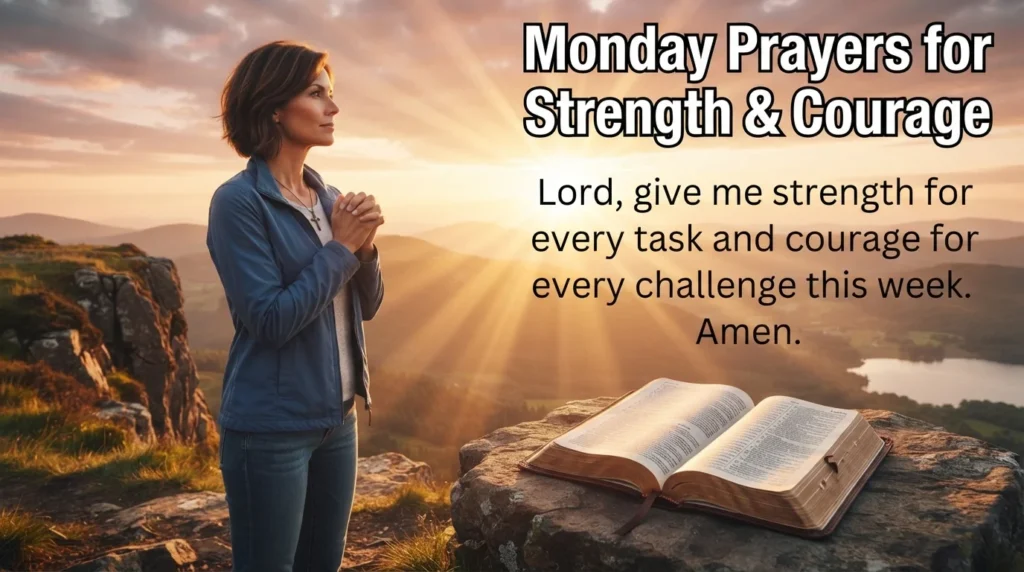 Monday Morning Prayers for Peace and Calm