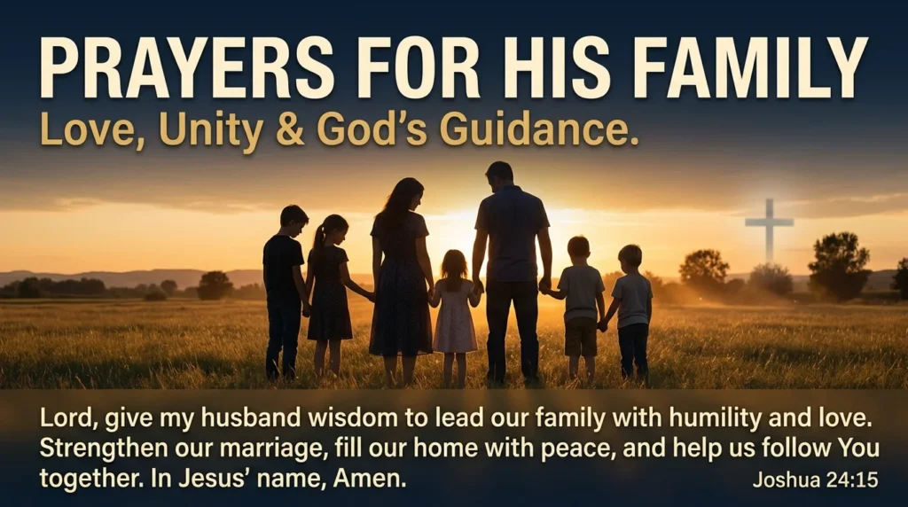 Prayers for God's Blessings Over Your Husband