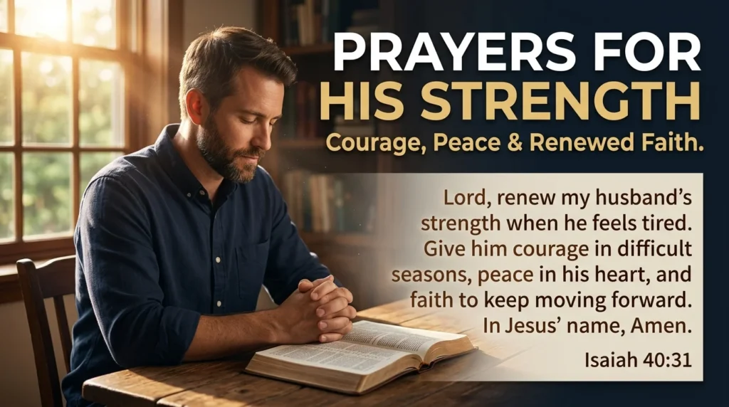 Prayers for Your Husband's Protection