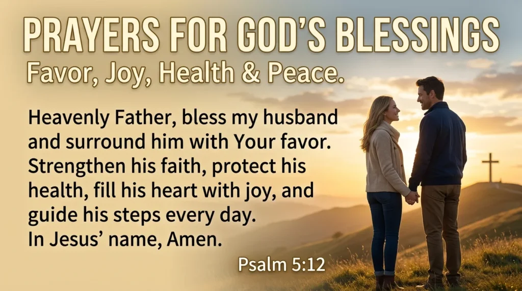 Prayers for Your Husband's Success at Work and in Life