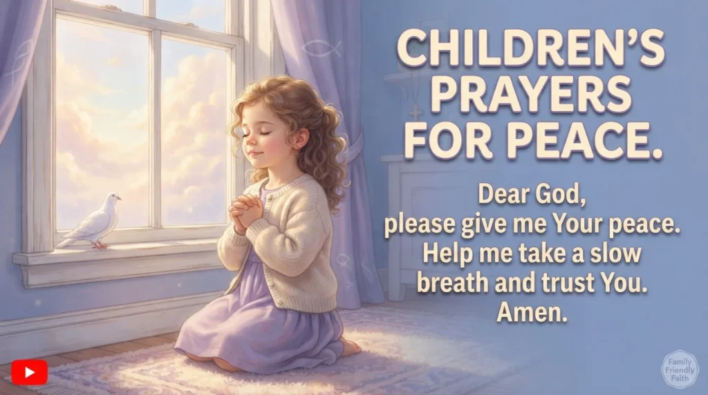 Simple Kids Prayers for Protection