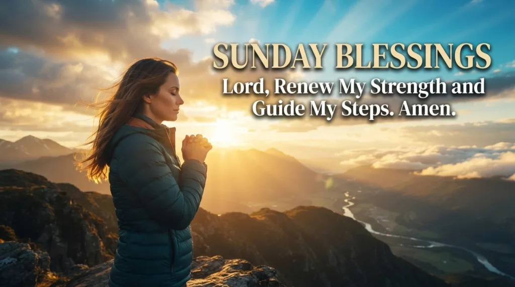 Sunday Morning Prayers for Peace and Rest