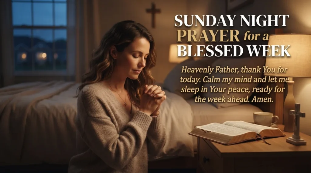 Sunday Prayers for Protection and Family