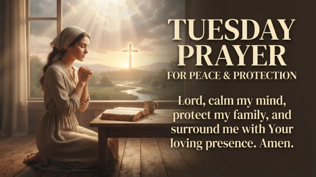 Tuesday Morning Prayers for Strength, Peace and Protection