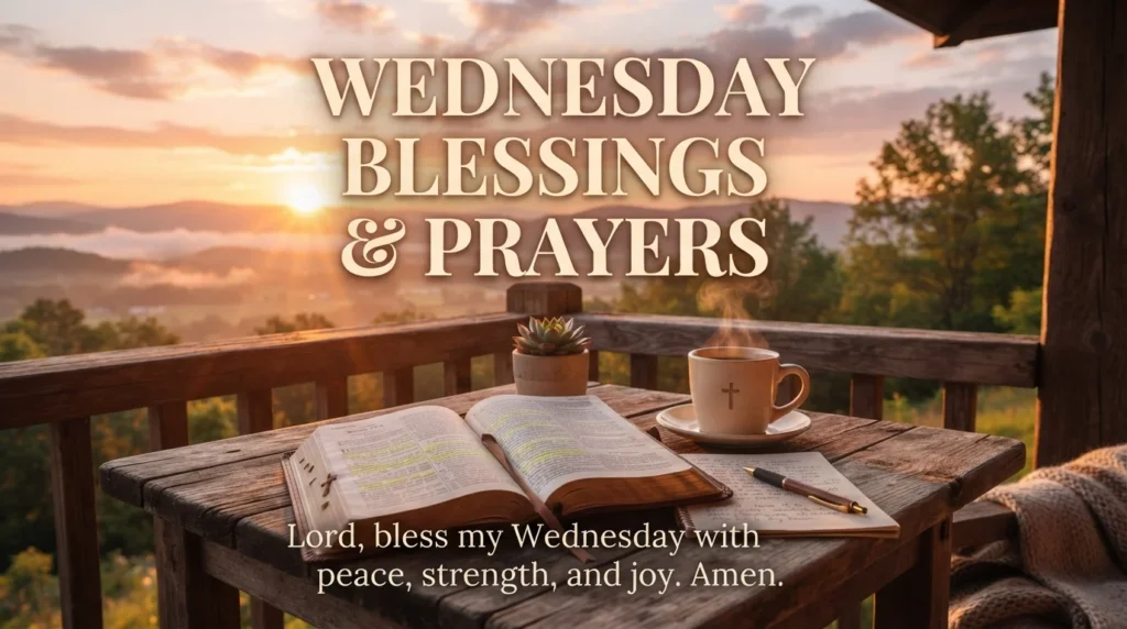 Wednesday Prayers for Morning Strength and Peace