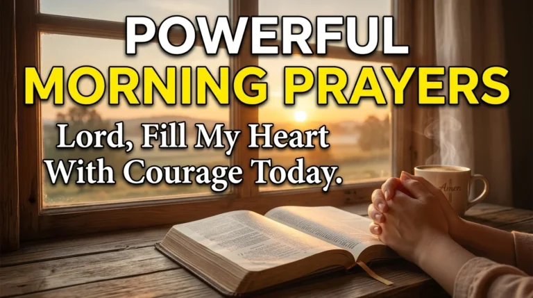 Encouragement, Positive Good Morning Blessings & Prayers to Start Your Day With Hope