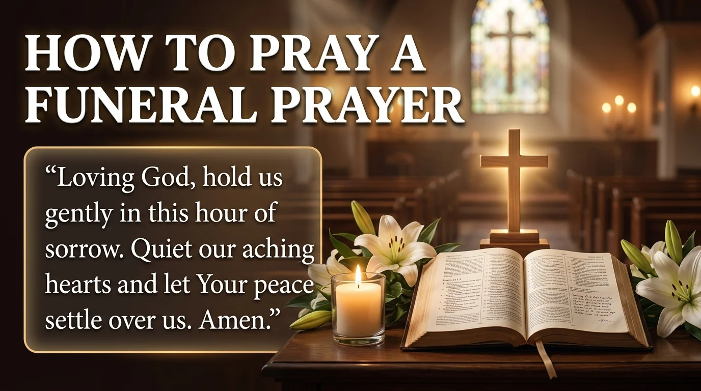 Funeral Prayers Comforting Prayers for the Loss of a Loved One