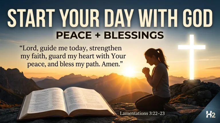 Morning Prayers With Scriptures