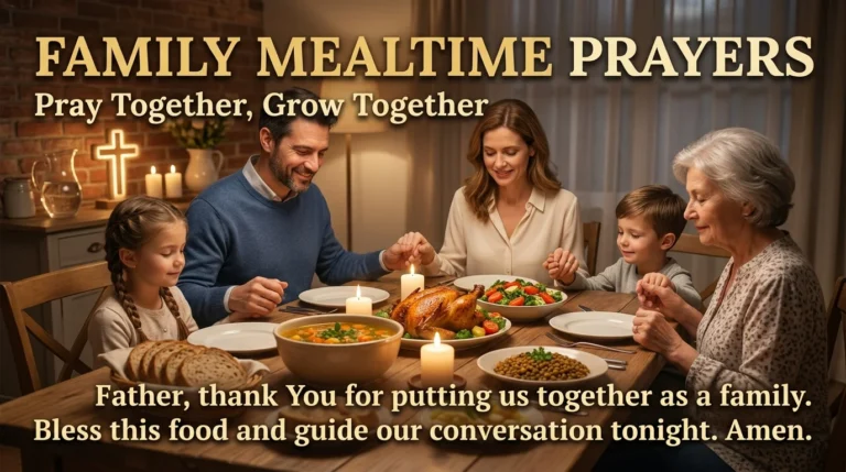 Prayers Before Meals 25 Powerful Blessings to Thank God for Every Meal
