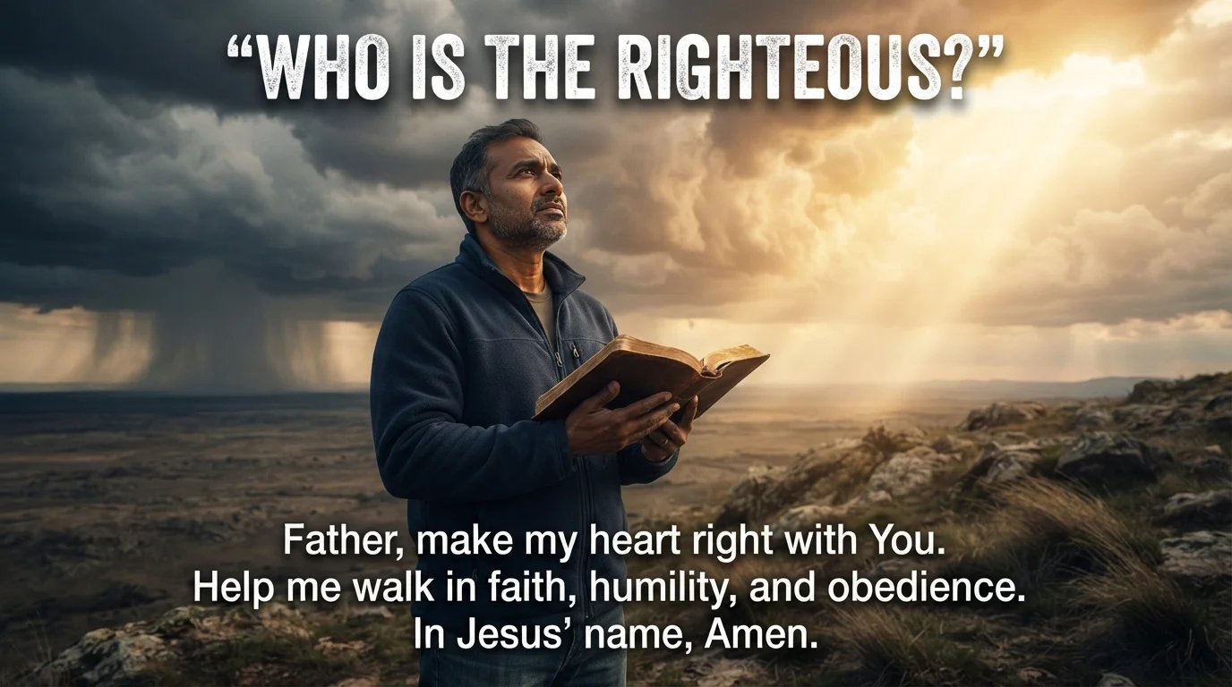 Prayers of the Righteous Availeth Much