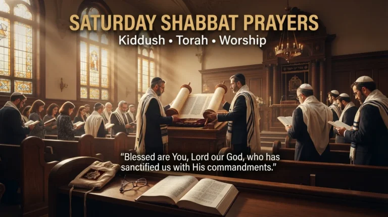 Shabbat Prayers Powerful Friday Night & Saturday Prayers Guide