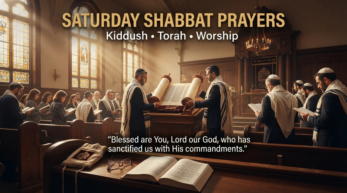 Shabbat Prayers Powerful Friday Night & Saturday Prayers Guide