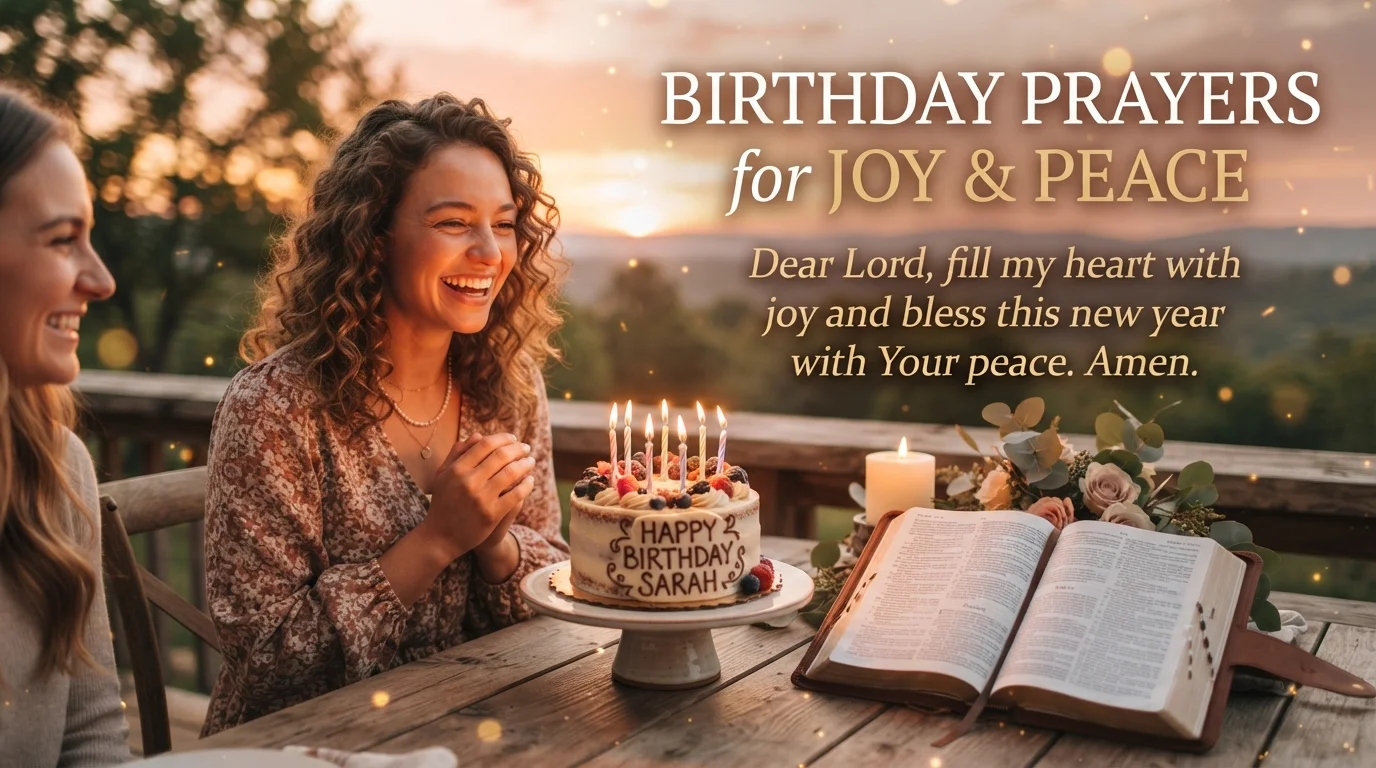 Birthday Prayers 25 Powerful Birthday Blessings & Prayers for Joy, Peace, Health and God's Favor