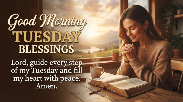 Good Morning Tuesday Blessings and Prayers 50 Powerful Prayers, Blessings & Bible Verses for a Blessed Day