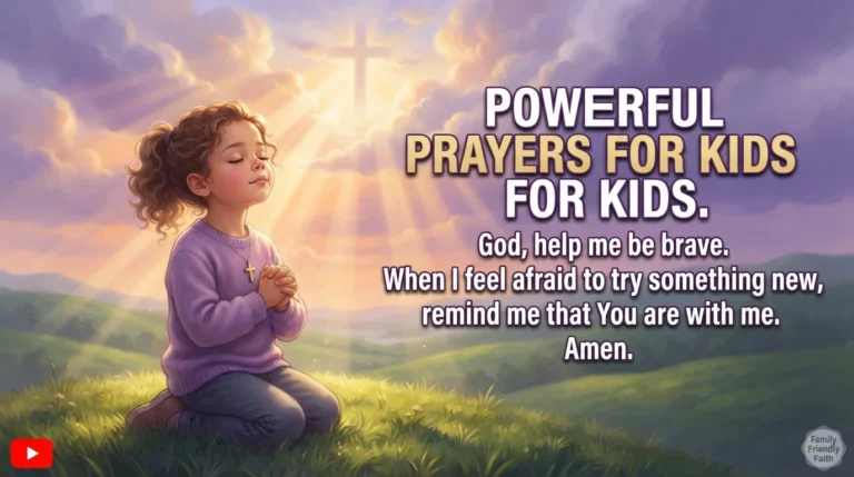 Kids Prayers 25 Simple and Powerful Prayers for Children's Protection, Peace, Bedtime & God's Blessings