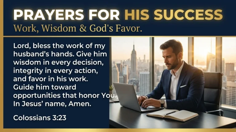 Prayers for Husband 25 Powerful Prayers for His Protection, Strength, Success & God's Blessings