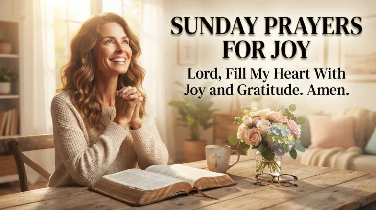 Sunday Morning Blessings and Prayers 50 Powerful Prayers for Peace, Strength, Happiness & God's Favor